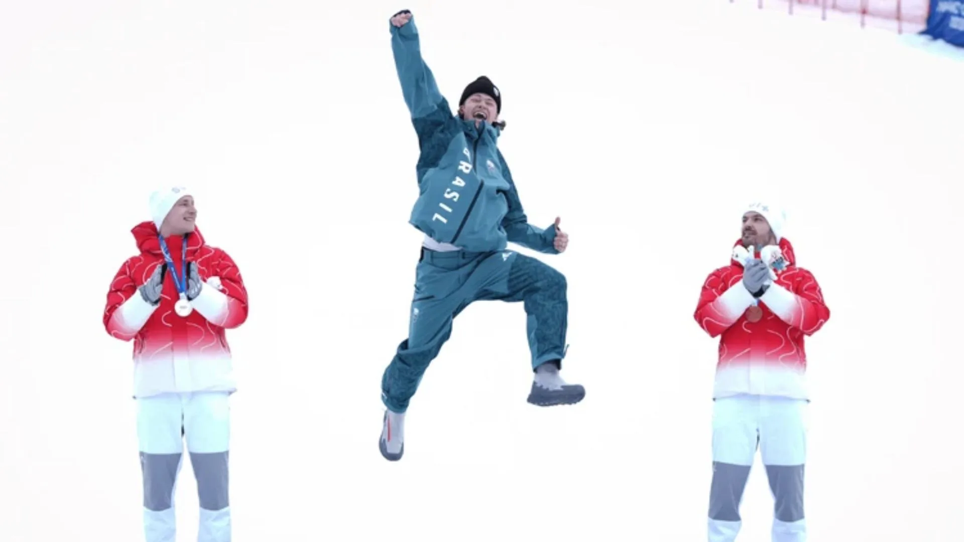 Lucas Pinheiro busca novo ouro nas Olimpíadas de Inverno.| Foto: Rafael Bello/COB/ Divulgação ...