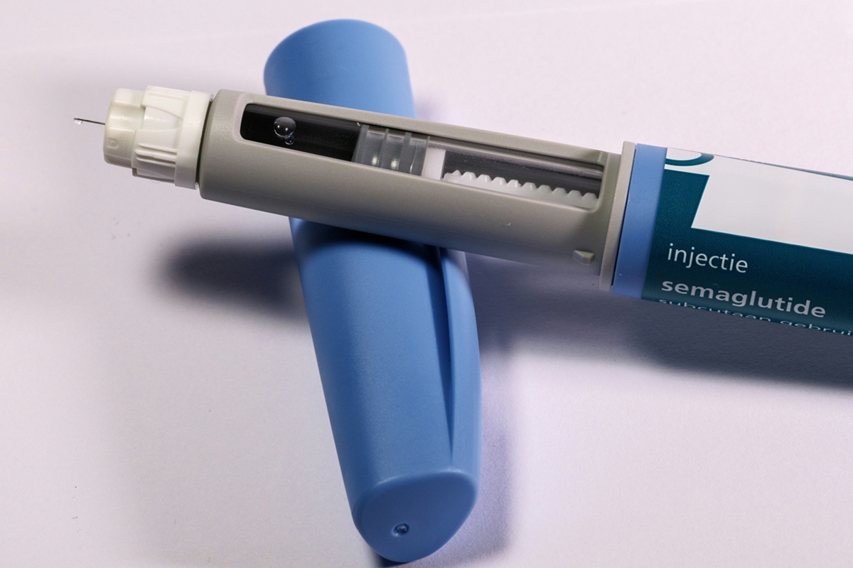 1 de 1 Imagem mostra uma caneta emagrecedora de perto, aberta, e com a agulha encaixada - Metróp...