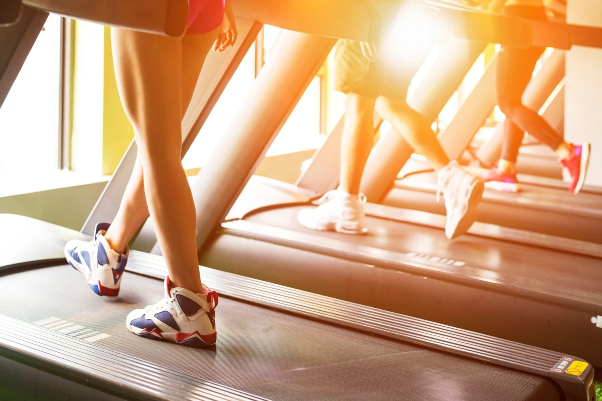 1 de 1 Pessoas caminhando em esteiras de academia - Metrópoles - Foto: Getty Images