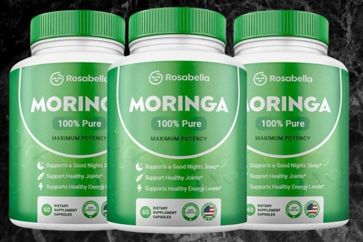 1 de 1 Imagem dos fracos do produto da Rosabella Moringa 100% Pure. Metrópoles - Foto: Divulgação