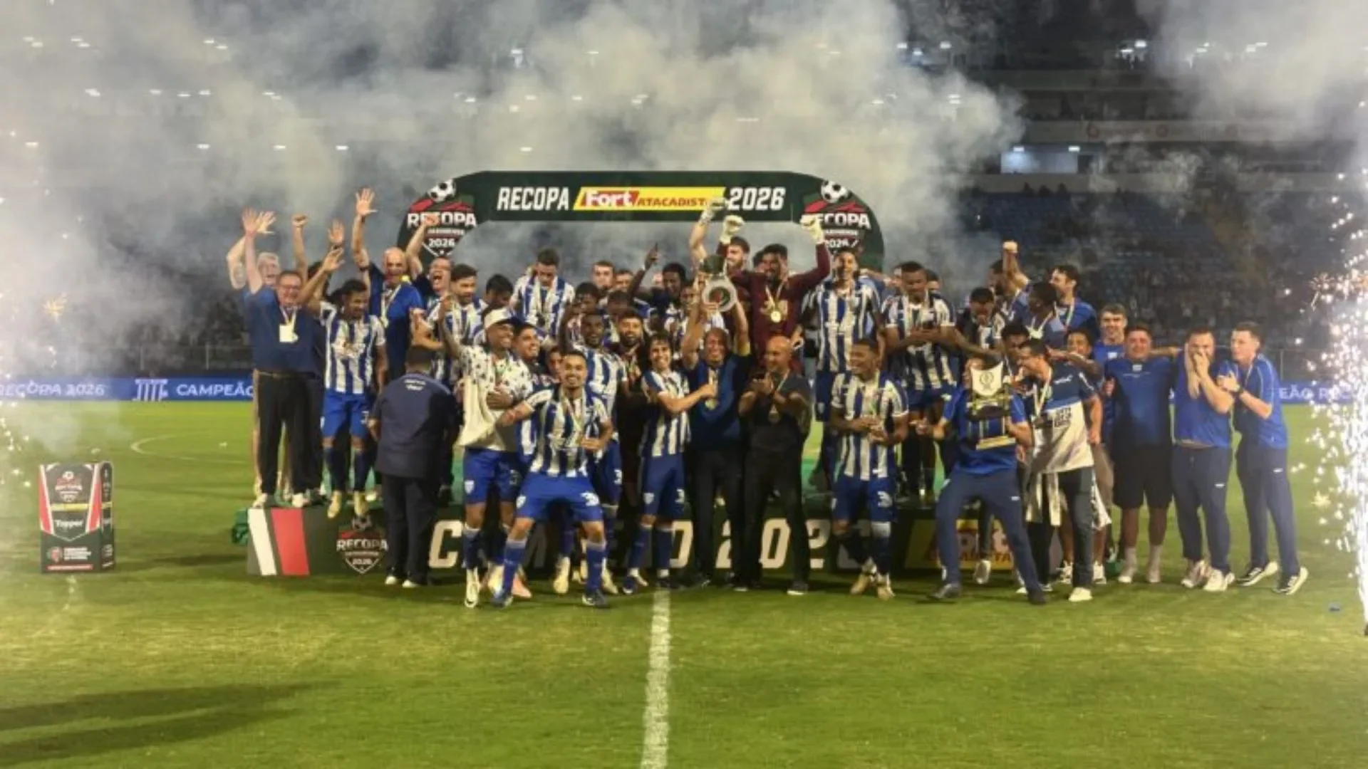 Avaí vence Figueirense e conquista Recopa Catarinense.| Foto: Fernando Ribeiro / FCF / Reprodução