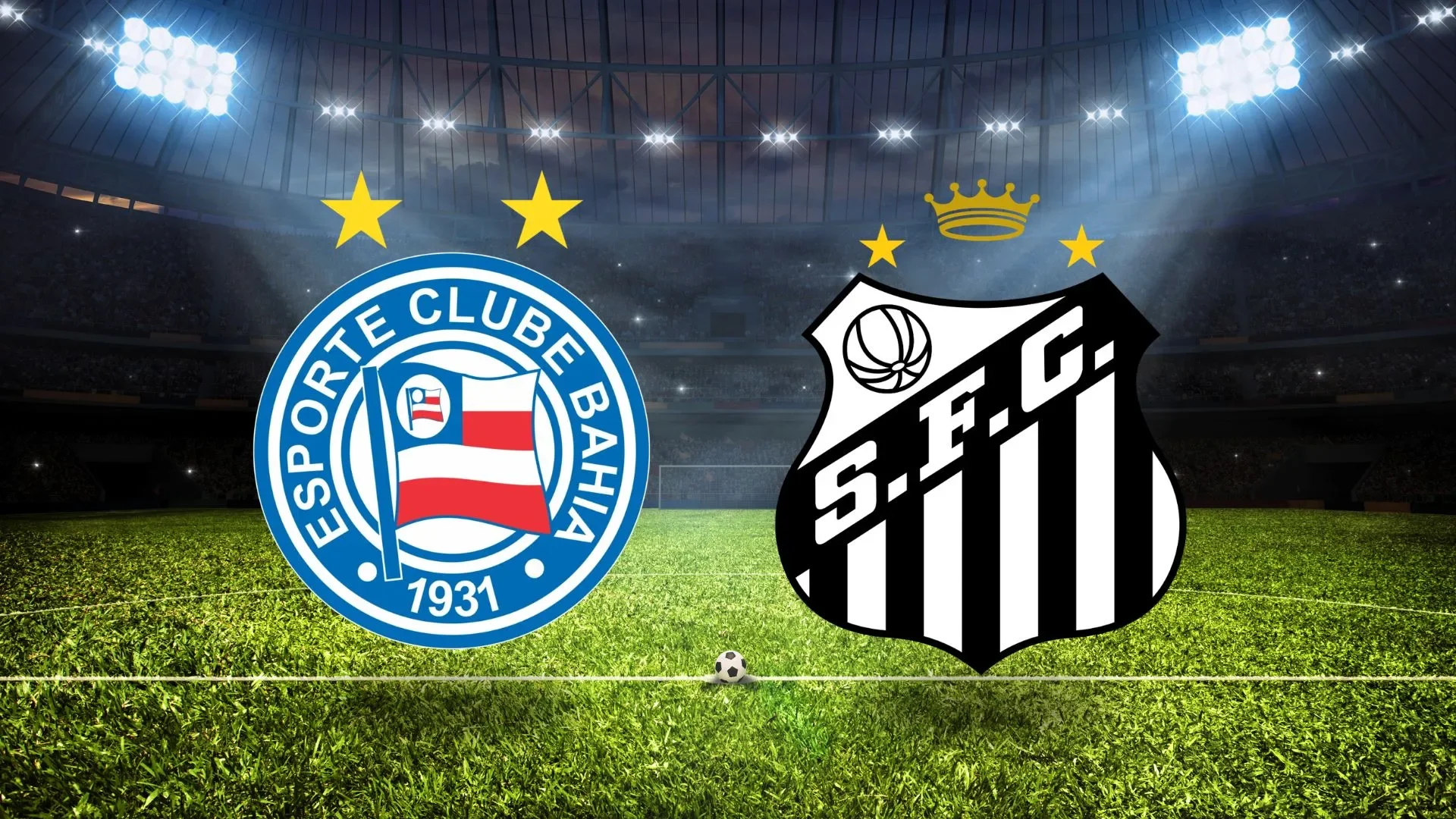 Bahia x Santos onde assistir e escalações.| Foto: Reprodução SCC10