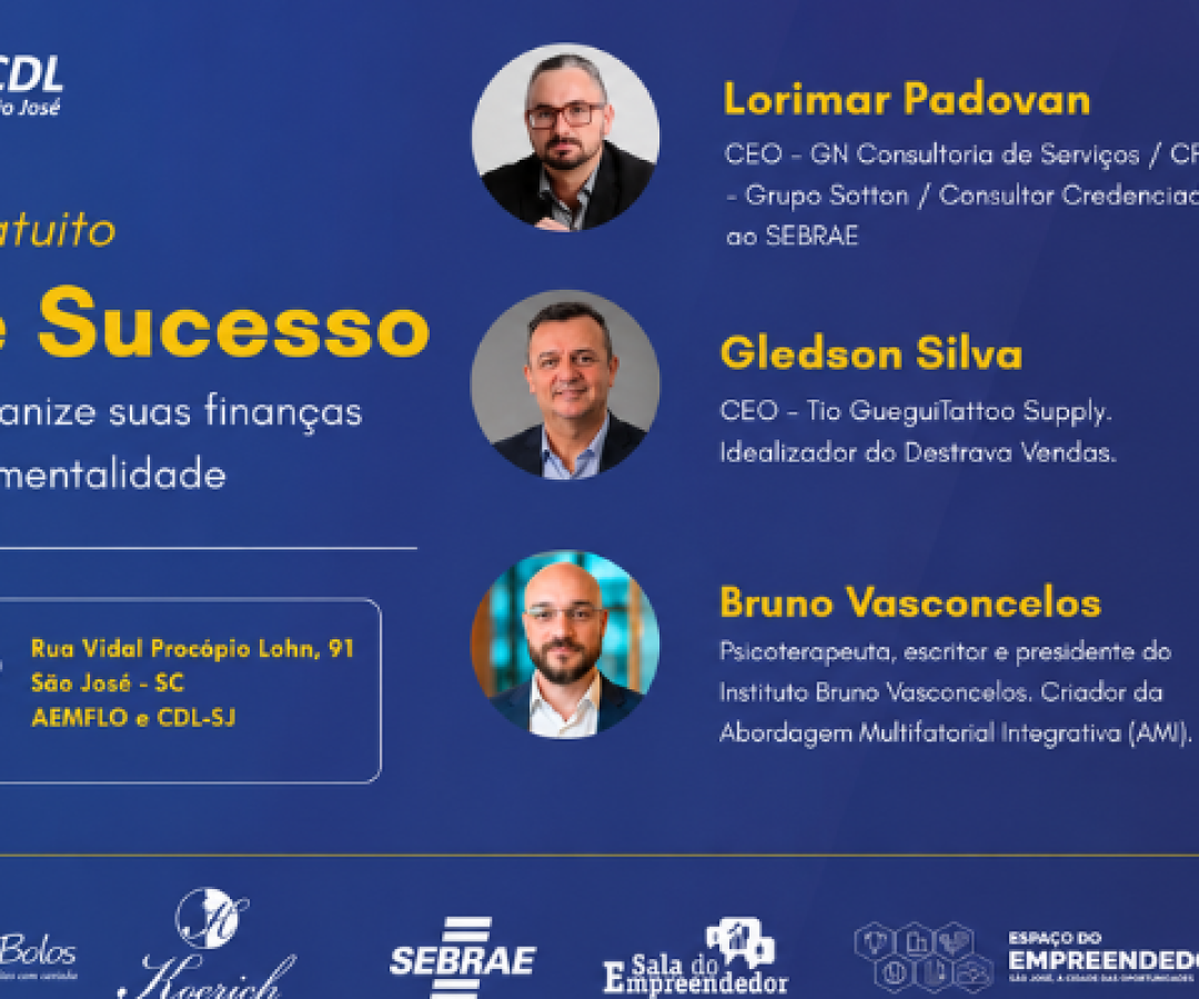 Workshop “MEI de Sucesso” em São José orienta empreendedores sobre vendas, finanças e ment...