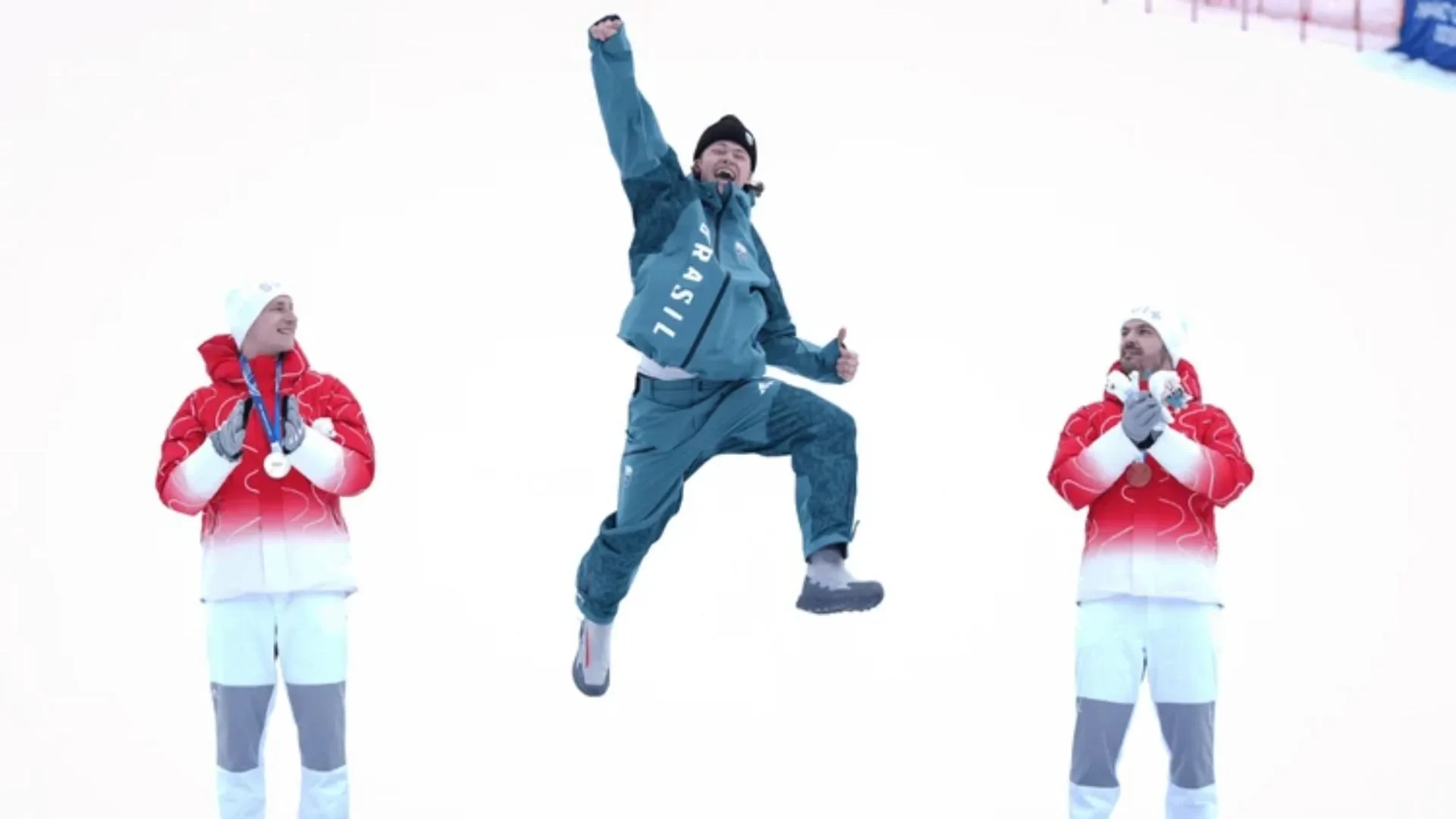 Lucas Pinheiro busca novo ouro nas Olimpíadas de Inverno.| Foto: Rafael Bello/COB/ Divulgação ...