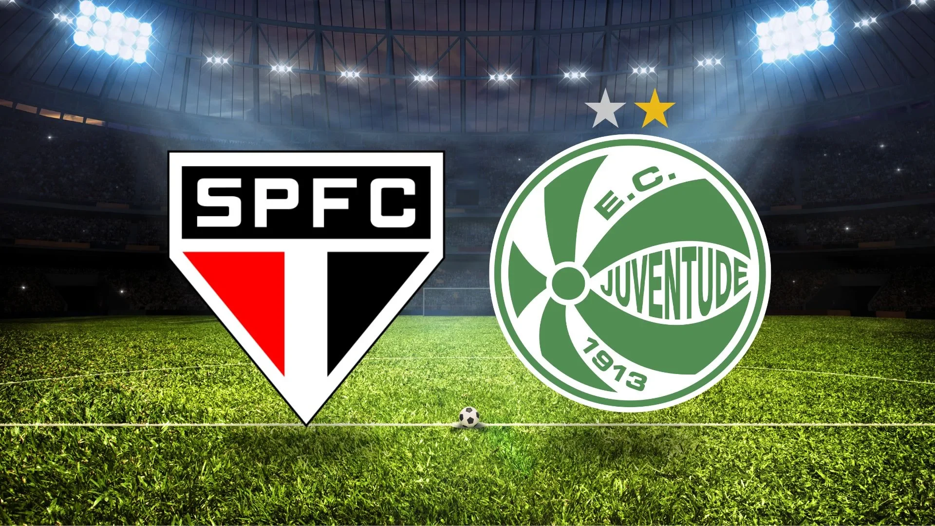São Paulo x Juventude onde assistir e escalações.| Foto: Reprodução SCC10