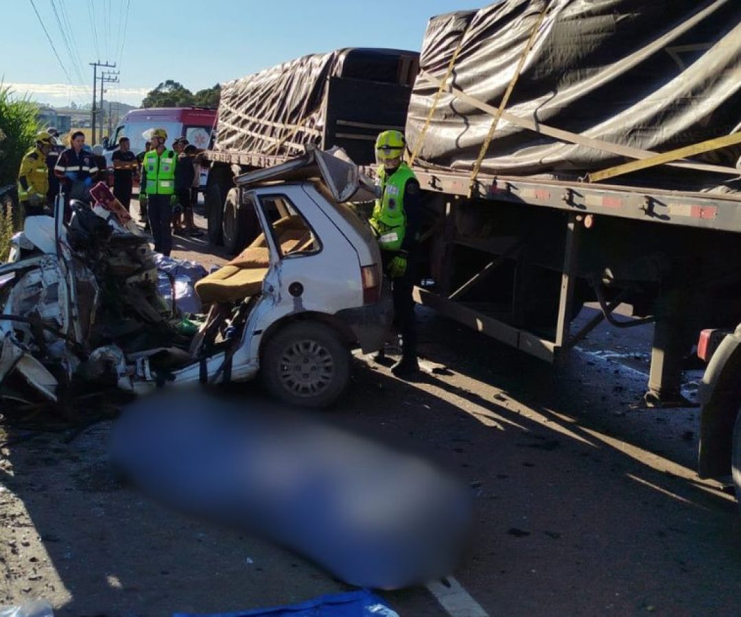 Cinco pessoas morreram em acidente grave na SC-110Foto: Divulgação/CBMSC/ND Mais