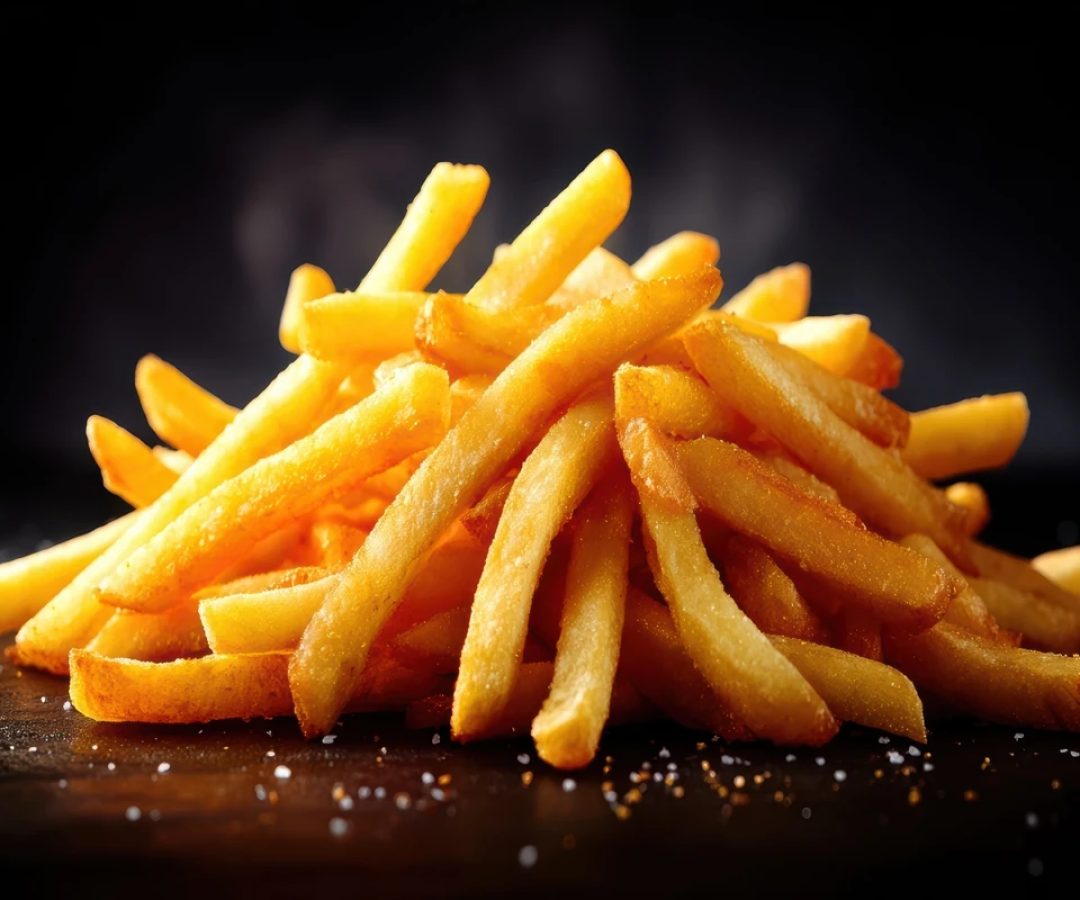 1 de 1 Imagem colorida de batatas fritas em uma bancada - Metrópoles - Foto: Magnific