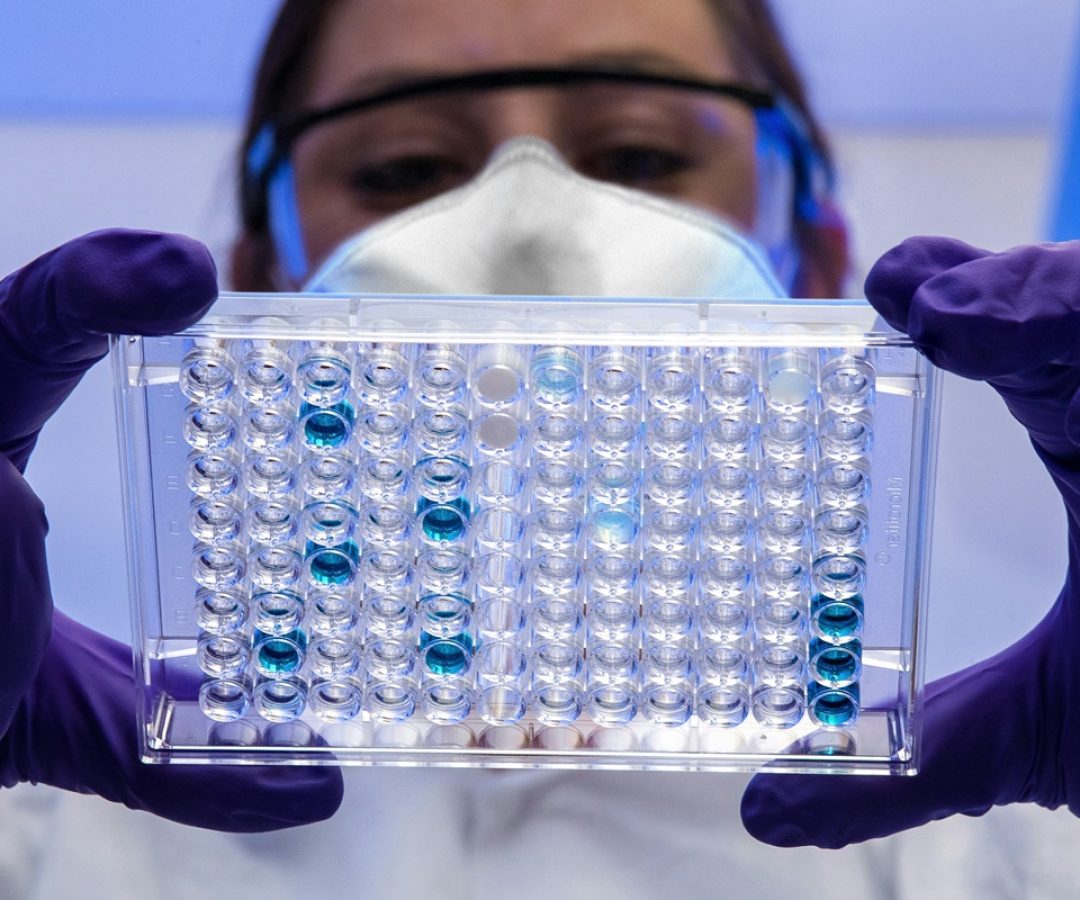 1 de 1 Imagem colorida mostra médica analisando material genético - Metrópoles - Foto: Unsplash